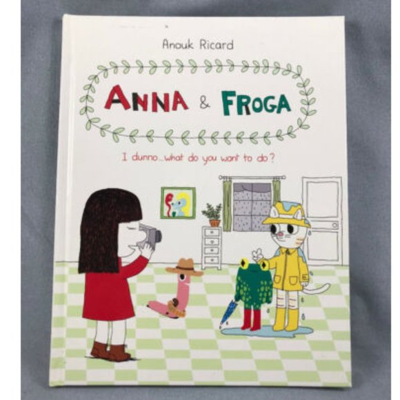 Anna Froga I Dunno Anouk Ricard ENGLISH 2013 Comic Hard Cover Drawn & Quarterly - Picture 1 of 2